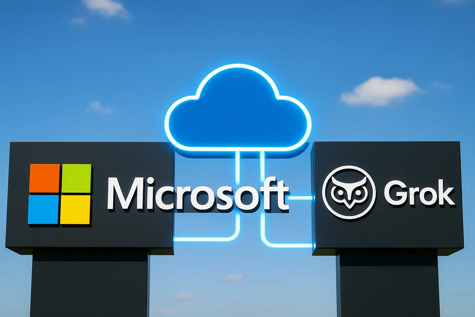 Microsoft и Grok: возможное размещение AI на Azure